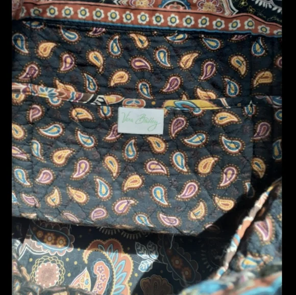 Vera Bradley Paisley Tote - Picture 10 of 10